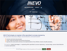 Tablet Screenshot of inevo.fr